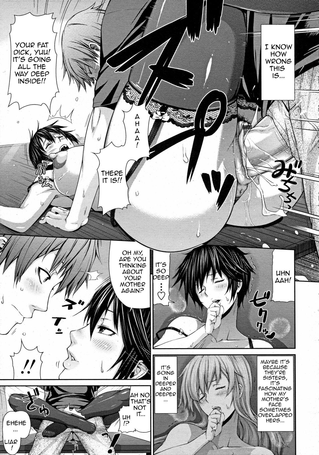 Hentai Manga Comic-Aunt and Graceful Mother-Read-5